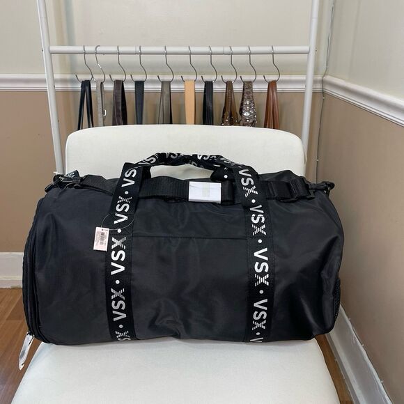 Victoria’s Secret Sport VSX Logo Travel Gym Crossbody Duffle Bag - Picture 2 of 12